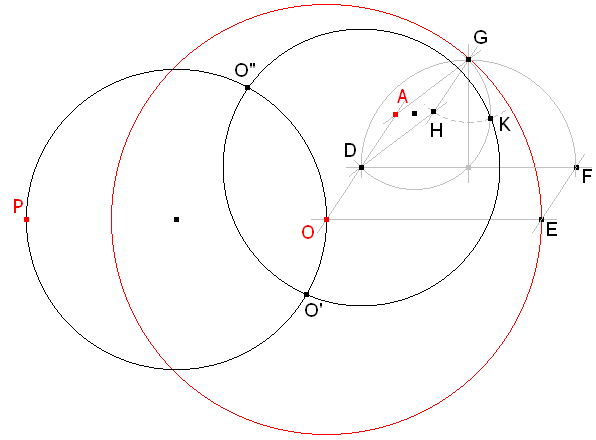 Determinación de O' y O"